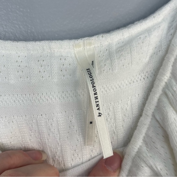 Elegant White Ruffle Top - Picture 3 of 7